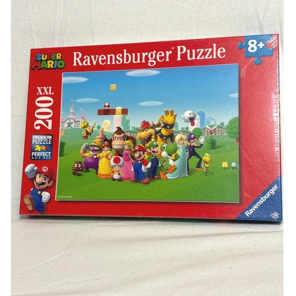 Ravensburger Super Mario XXL 200 Piece Jigsaw Puzzle Nintendo Characters 129935